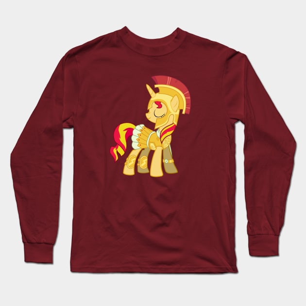 Royal Guard Sunset Shimmer Long Sleeve T-Shirt by Sikander